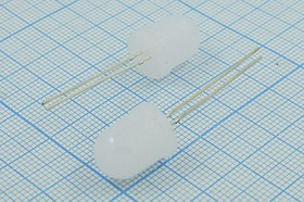 Светодиод 10x14, зеленый, 100 мкд, угол 100, цвет линзы: б/цв матовый, JHB-1045ED