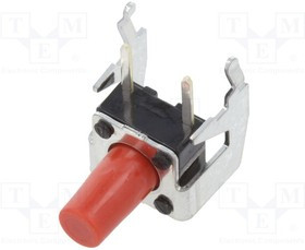 SKHHLSA010, Микропереключатель TACT; SPST; Пол: 2; 0,05A/12ВDC; THT; 2,6Н