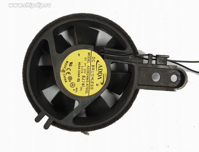 Вентилятор ADDA AD0624MS-A70GL 60x25 24v 0.08А 2 pin круг
