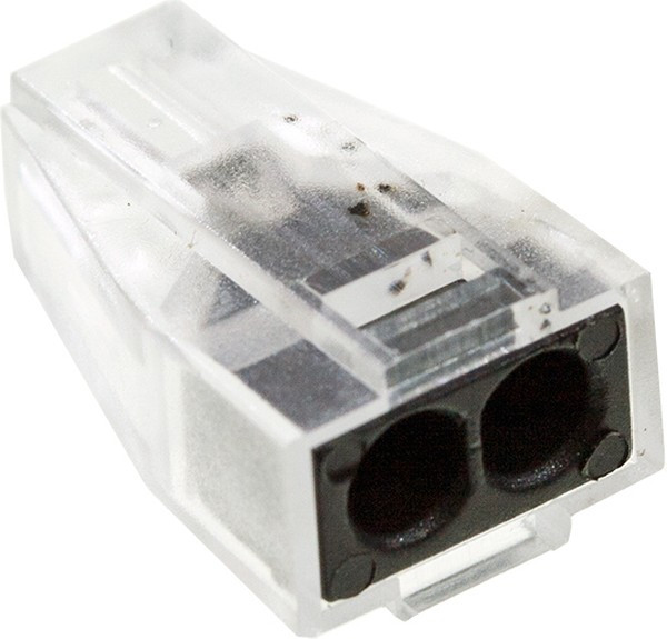 XY608-2P, электромонтажная клемма 2 контакта 400В/24А 22-14AWG (аналог WAGO 773-322) XY608-2P, электромонтажная клемма 2 контакта 400В/24А 22-14AWG (аналог WAGO 773-322)