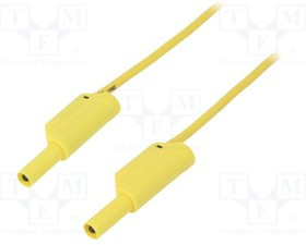 VSFK60002515-GE, Измерительный провод ПВХ 1,5м желтый VSFK60002515-GE, Измерительный провод ПВХ 1,5м желтый