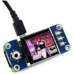 1.44inch LCD HAT, LCD дисплей 128×128px форм-фактора HAT для Raspberry Pi 1.44inch LCD HAT, LCD дисплей 128×128px форм-фактора HAT для Raspberry Pi