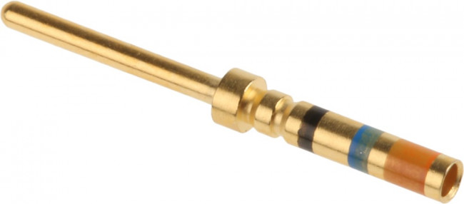 M39029/58-360, Circular MIL Spec Contacts CRIMP PIN CONTACT M39029/58-360, Circular MIL Spec Contacts CRIMP PIN CONTACT