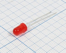 Светодиодный модуль красный 5x9мм, 15В/40мкд с окрашенной линзой и углом 12 град; №6183 R СД модуль 15В\кр\\ 40мкд\12\\5x9\ BR-B4534-15V\