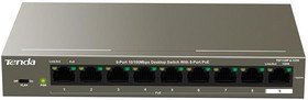 Коммутатор 9PORT 10/100M POE TEF1109P-8-102W TENDA
