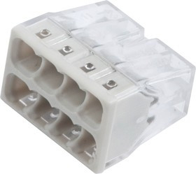 General Клемма строительно-монтажная СМК 8-проводная 0.5-2.5 мм2 50шт 800403 GTER6-08