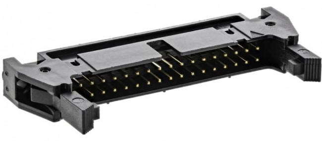 N3431-6302RB, 3000 Series Straight Through Hole PCB Header, 34 Contact(s), 2.54mm Pitch, 2 Row(s), Shrouded