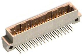 PCN10A-32P-2.54DS(72), DIN 41612 Connectors 32P R/A PIN HDR T/H PCN 10 SERIES