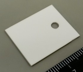 ВК-96 KC304000-TO247.1A, Подложка керамическая теплопроводящая Al2O3 25 Вт/мК, 25кВ/мм для ТО-247 (1 ВК-96 KC304000-TO247.1A, Подложка керамическая теплопроводящая Al2O3 25 Вт/мК, 25кВ/мм для ТО-247 (1