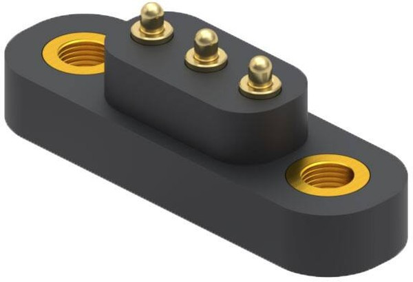 858-22-003-80-012101, Headers & Wire Housings Spring-Loaded Header VertMt Sldrless 3Pi 858-22-003-80-012101, Headers & Wire Housings Spring-Loaded Header VertMt Sldrless 3Pi