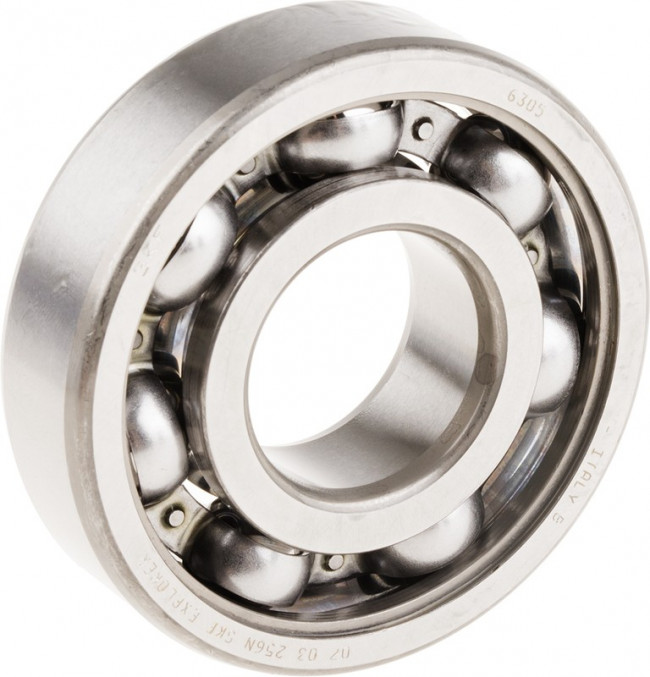 6305 Single Row Deep Groove Ball Bearing- Open Type 25mm I.D, 62mm O.D 6305 Single Row Deep Groove Ball Bearing- Open Type 25mm I.D, 62mm O.D