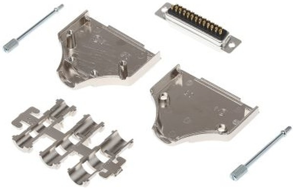 MHDM25-DM25S-K, D-Sub Standard Connectors SCKT MACHINED CNTCTS DIECAST HOOD KIT 25 MHDM25-DM25S-K, D-Sub Standard Connectors SCKT MACHINED CNTCTS DIECAST HOOD KIT 25