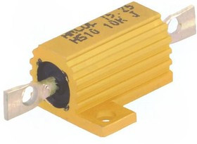 HS10-10KJ, Резистор: проволочный, с радиатором, винтами, 10кОм, 10Вт, ±5%