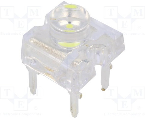 OSW54LZJC1D, LED Super Flux; 7.62x7.62mm; white cold; 1560?2180mcd; 120°; 30mA