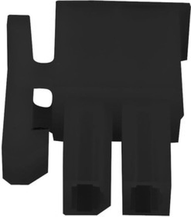 39-01-6026, Корпус разъема, Side Tabs, Mini-Fit Jr., Гнездо, 2 вывод(-ов), 4.2 мм