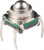 KSJ0M411 80 SH LFTR, Тактильная кнопка, KSJ Series, Top Actuated, Сквозное Отверстие, Spherical Button, 300 гс
