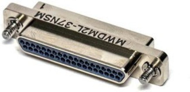 MWDM2L-37NSM, D-Sub Micro-D Connectors MICR D SLDRCUP CON 37CNT SZ #24 PIN