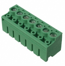 1755635, Pluggable Terminal Blocks 7 Pos 5mm pitch Plug 26-14 AWG Screw
