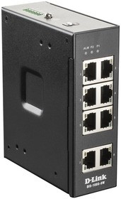 DIS-100G-8W/A1A Промышленный неуправляемый коммутатор с 8 портами 10/100/1000Base-T (448294)
