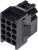 TST12RA00 / 192923-6030, Trident Female Connector Housing, 5.08mm Pitch, 12 Way, 3 Row