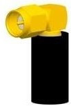 901-9531-1, RF Connectors / Coaxial Connectors R/A PLG 142/400 GLD