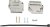 863093C15MLF, 863093C Series Thermoplastic Angled, Straight D Sub Backshell, 15 Way, Strain Relief 863093C15MLF, 863093C Series Thermoplastic Angled, Straight D Sub Backshell, 15 Way, Strain Relief