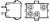 350713-4, Pin &amp; Socket Connectors HDR PIN 3X04C VRT V0