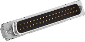 D37P24A4PL00LF, Delta D 37 Way Through Hole D-sub Connector Plug, 2.76mm Pitch, with M3 Inserts D37P24A4PL00LF, Delta D 37 Way Through Hole D-sub Connector Plug, 2.76mm Pitch, with M3 Inserts