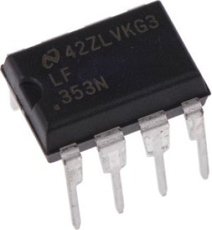 LF353N/NOPB, LF353N/NOPB , Op Amp, 4MHz, 8-Pin MDIP