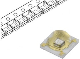 LTPL-C034UVD375, LED; UV; 3535; 130°; 500mA; ?d: 370?380nm; 4V; SMD; 3.45x3.45x2.13mm