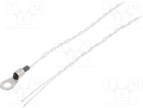 TT4MPT100BT125M5, Датчик температуры, Pt100, 100Ом, кл.B, -40-125°C, 0,5м