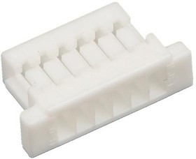 SHR-06V-S-B, Вилка, провод-плата, "мама", PIN 6, без контактов, 1мм, на провод