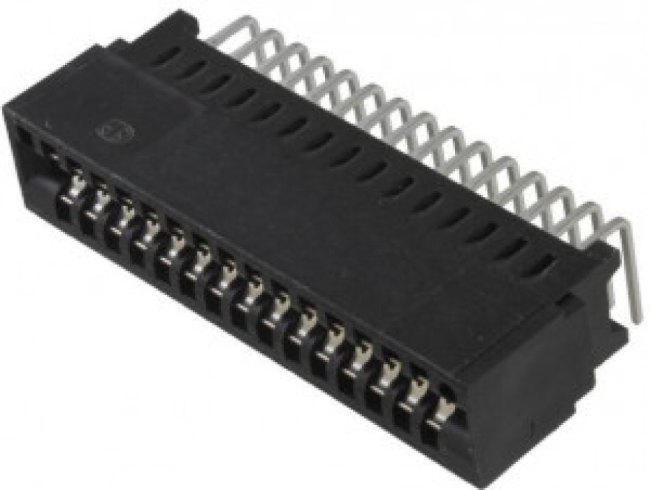5650118-1, Standard Card Edge Connectors CONN SEC II 15 POS 100C/L R/A