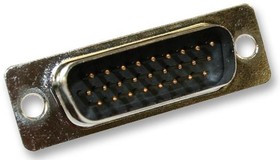 180-062-103L011, Разъем D Sub, High Density, Штекер, 180 Series, 62 контакт(-ов), DC, Solder Cup