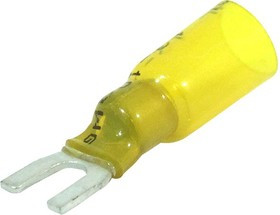 19196-0068, Spade Tongue Terminal 10-12AWG Copper Yellow 31.29mm Electro Tin Avikrimp™ 19196-0068, Spade Tongue Terminal 10-12AWG Copper Yellow 31.29mm Electro Tin Avikrimp™