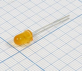 Светодиодный модуль оранжевый 5x9мм, 15В/40мкд с окрашенной линзой и углом 12 град; №6183 O СД модуль 15В\оран\\ 40мкд\12\\5x9\BR-B4134-1