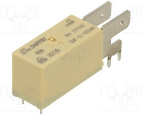SMF-S-112DMH, Реле: электромагнитное; SPST-NO; Uобмотки: 12ВDC; 16A/277ВAC; THT