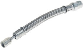 43118-3124186-20, Шланг подкачки колеса КАМАЗ-4310 180мм (гайка-штуцер М10хМ18) ПОЛЮС-АЛЬФА