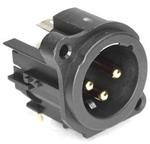 AC3MAH1-AU-PRE, 3 Pole Male Audio Cable Connector