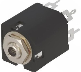 ACJS-MV35-5, Phone Connectors 1/8"VERT CHASIS CONN MNT Needle CONT ACJS-MV35-5, Phone Connectors 1/8"VERT CHASIS CONN MNT Needle CONT