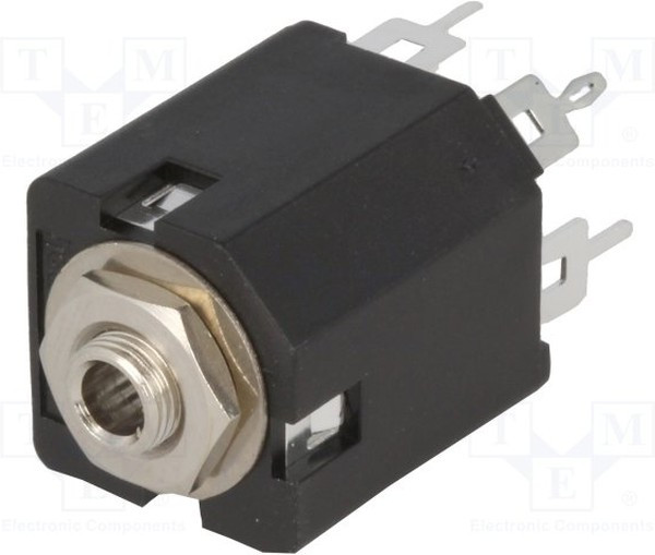 ACJS-MV35-5, Phone Connectors 1/8"VERT CHASIS CONN MNT Needle CONT ACJS-MV35-5, Phone Connectors 1/8"VERT CHASIS CONN MNT Needle CONT