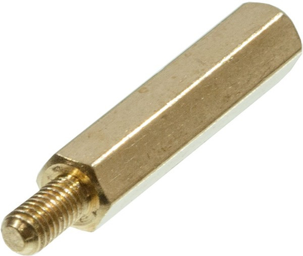 PCHSN-22, стойка для печатной платы латунная М3 шестигранная (L-KLS8-DBL-M3-E4.7-L22) PCHSN-22, стойка для печатной платы латунная М3 шестигранная (L-KLS8-DBL-M3-E4.7-L22)