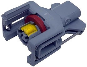 240PC024S8014, Automotive Connectors 2WAY FEMALE HOUSING GRAY 1.5MM TERM SZ