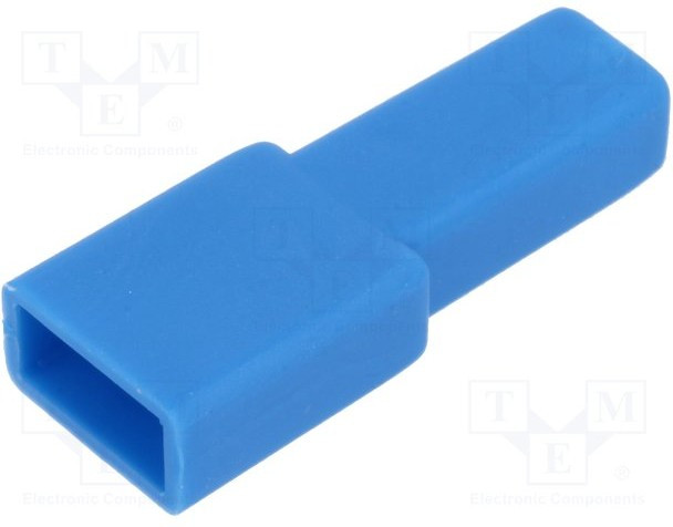 4473, Terminals .250 QK-FIT BOOT BLU