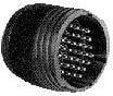 206151-2, Standard Circular Connector RECEPTACLE 37 PIN free hanging s.s. 23