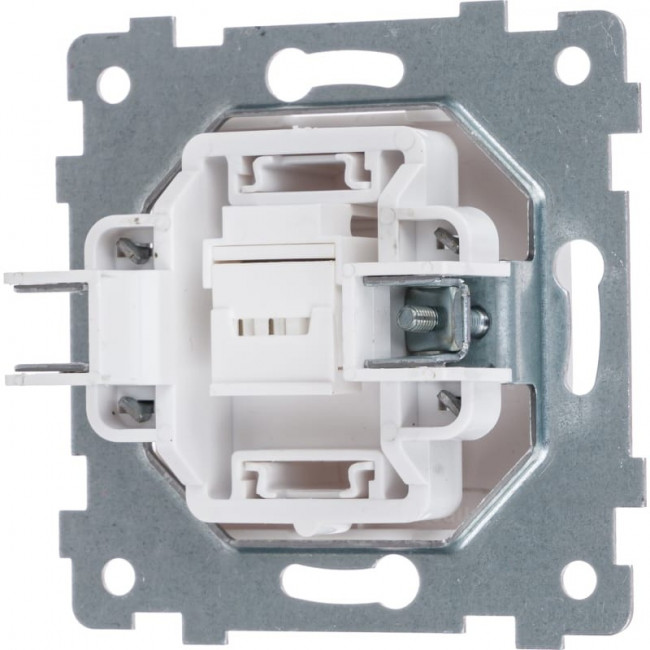 Механизм низковольтной телефонной розетки Мария скрытой установки рт1-456 антрацит 110036 Механизм низковольтной телефонной розетки Мария скрытой установки рт1-456 антрацит 110036