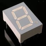 SC52-11SRWA, Дисплей: LED, 7-сегментный, 13,2мм, 0,52", II.зн: 1, красный, катод