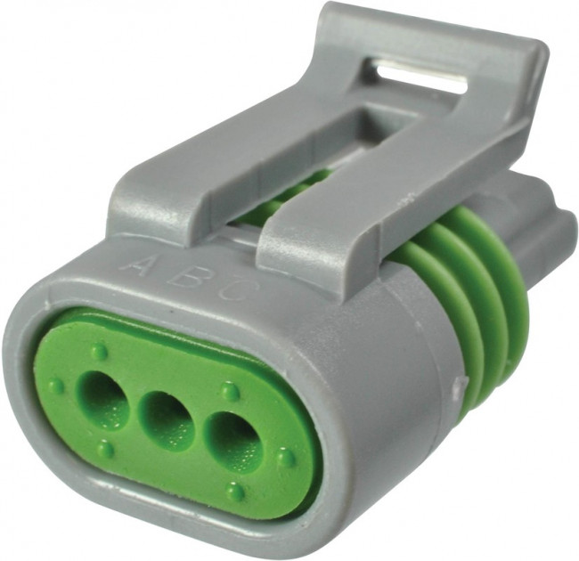 12162280, Automotive Connectors 3P FM GRAY CON ASSY 150.2 SERIES