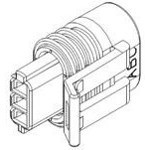 12162280, Automotive Connectors 3P FM GRAY CON ASSY 150.2 SERIES