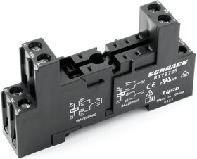 1860306-1 (RT78725), Колодка на DIN-рейку, винтовые зажимы